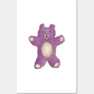 Pink Teddy Posters and Art